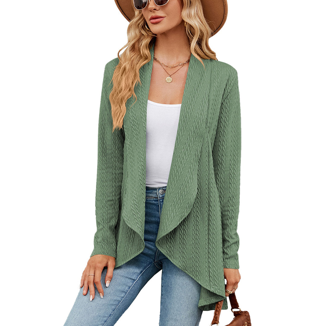 Brisalle - Draped Knit Cardigan For Everyday Layering — view 10 of 10