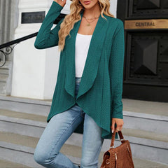 Brisalle - Draped Knit Cardigan For Everyday Layering — view 2 of 10