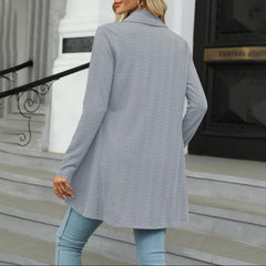 Brisalle - Draped Knit Cardigan For Everyday Layering — view 3 of 10