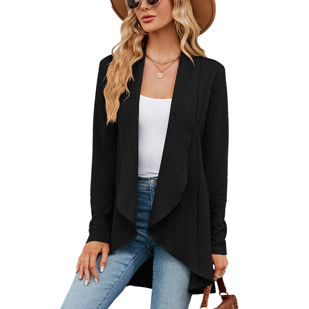 Brisalle - Draped Knit Cardigan For Everyday Layering — view 7 of 10