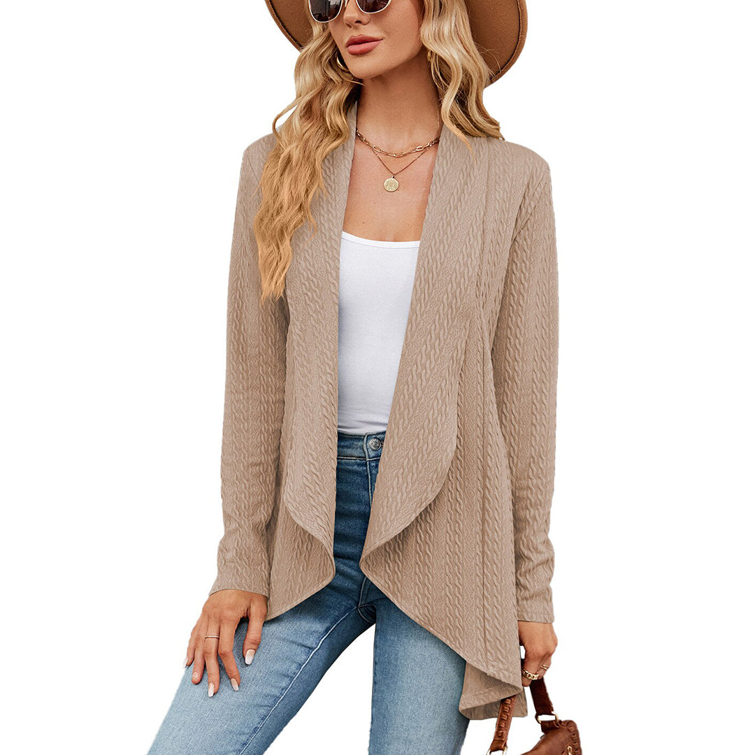 Brisalle - Draped Knit Cardigan For Everyday Layering — view 8 of 10