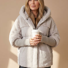 Brumelle - Insulated Puffer Jacket Cold Weather Commuting