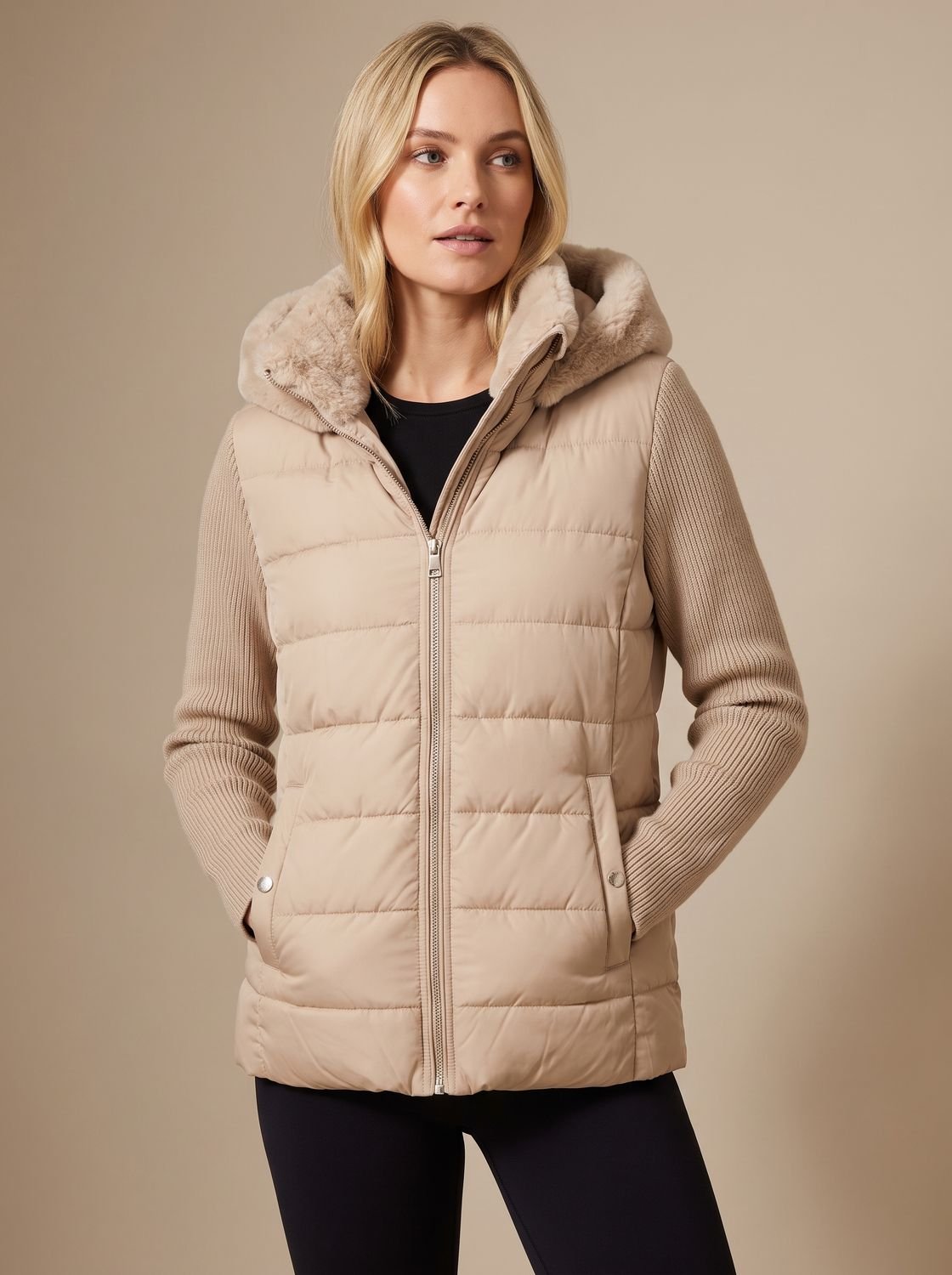 Brumelle - Insulated Puffer Jacket Cold Weather Commuting — view 2 of 9