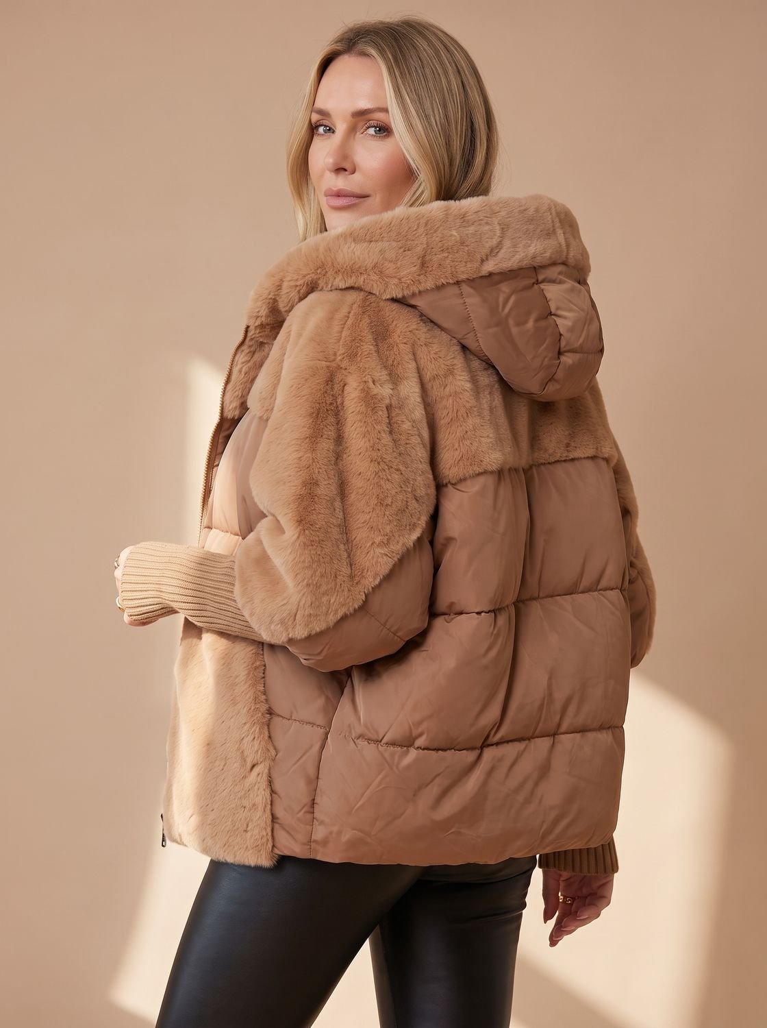 Brumelle - Insulated Puffer Jacket Cold Weather Commuting — view 4 of 9