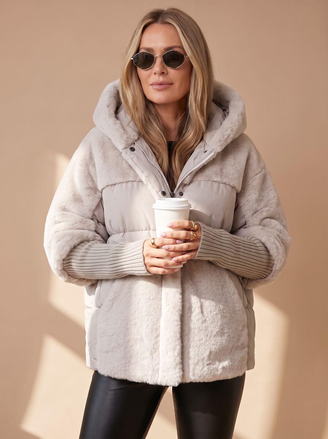 Brumelle - Insulated Puffer Jacket Cold Weather Commuting — view 8 of 9