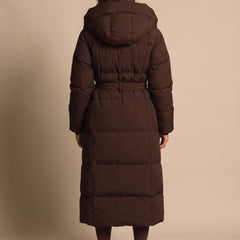 Calenza - Quilted Longline Coat Cold Weather Commuting — view 5 of 5