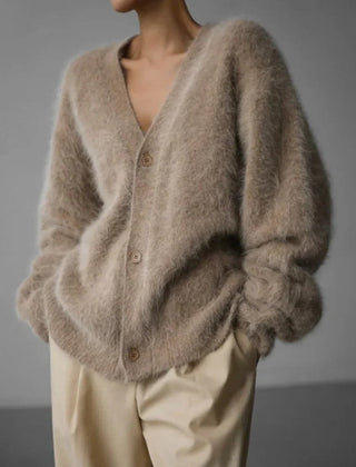 Camoressa - Ribbed Crew Neck Cashmere Pullover Cold Weather Layering — view 6 of 8