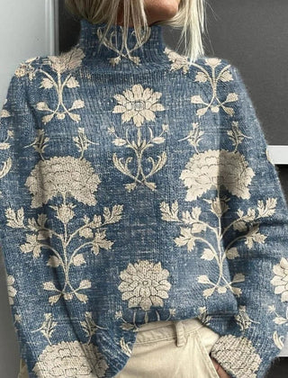 Casimira - Ribbed Turtleneck Jumper For Cold Weather — view 3 of 3