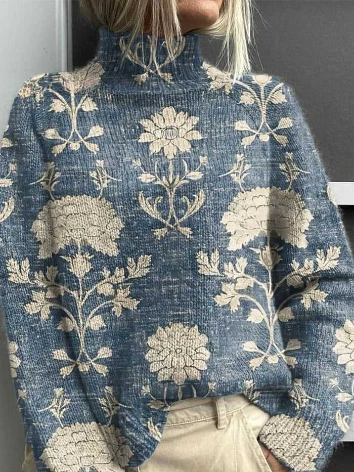 Casimira - Ribbed Turtleneck Jumper For Cold Weather — view 3 of 3