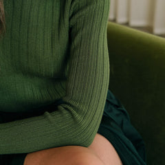 Cassalie - Ribbed Knit Sweater For Autumn Winter — view 2 of 5