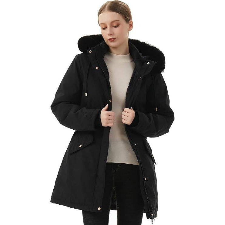 Cassenora - Long Down Coat Cold Winter Outings