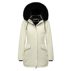 Cassenora - Long Down Coat Cold Winter Outings — view 3 of 10