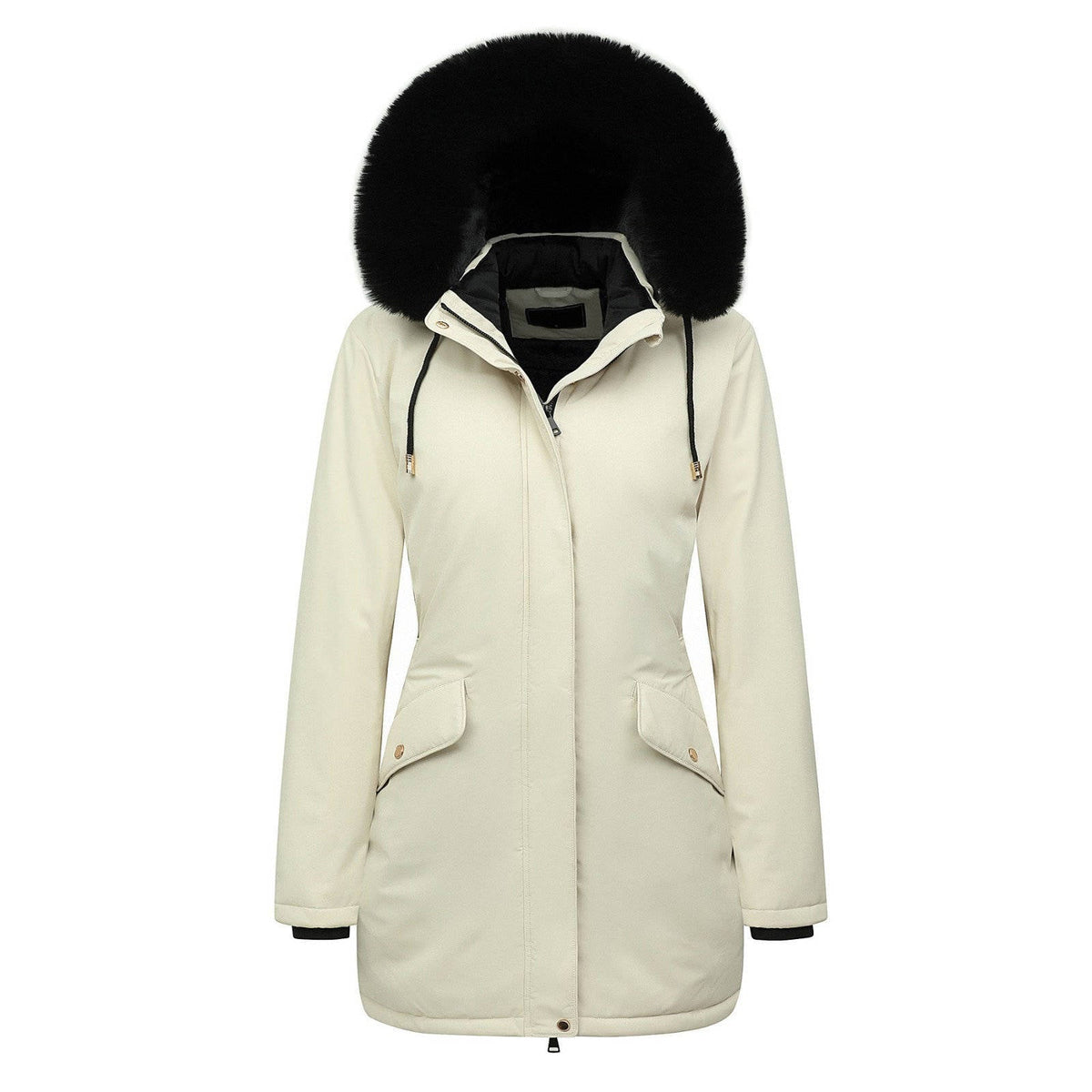 Cassenora - Long Down Coat Cold Winter Outings — view 3 of 10