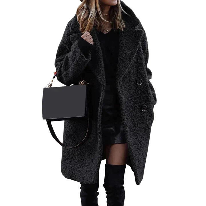 Cassenova - Mi-Length Winter Coat Office And Evening Wear — view 2 of 6
