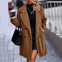 Cassenova - Mi-Length Winter Coat Office And Evening Wear — view 3 of 6