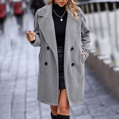 Cassenova - Mi-Length Winter Coat Office And Evening Wear — view 4 of 6