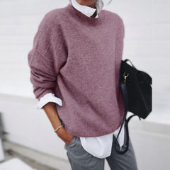 Cassiane - Loose Fit Cashmere Sweater Everyday Layering — view 9 of 9