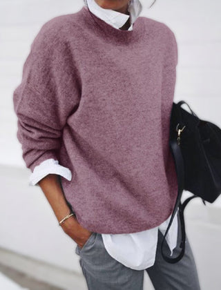 Cassiane - Loose Fit Cashmere Sweater Everyday Layering — view 9 of 9