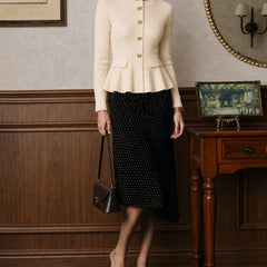 Cassimere - Textured Button Sweater Casual Autumn Winter Wear — view 6 of 9