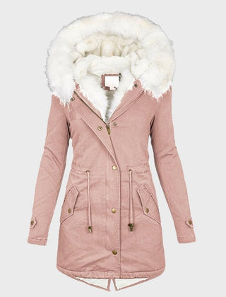 Cassinelle - Faux Fur Trim Puffer Jacket Cold Weather Wear — view 4 of 6