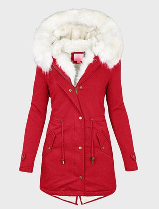 Cassinelle - Faux Fur Trim Puffer Jacket Cold Weather Wear — view 6 of 6