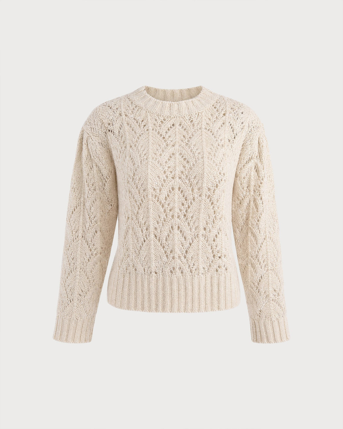 Cassiveil - Textured Knit Sweater Casual Cold Weather Wear — view 4 of 6
