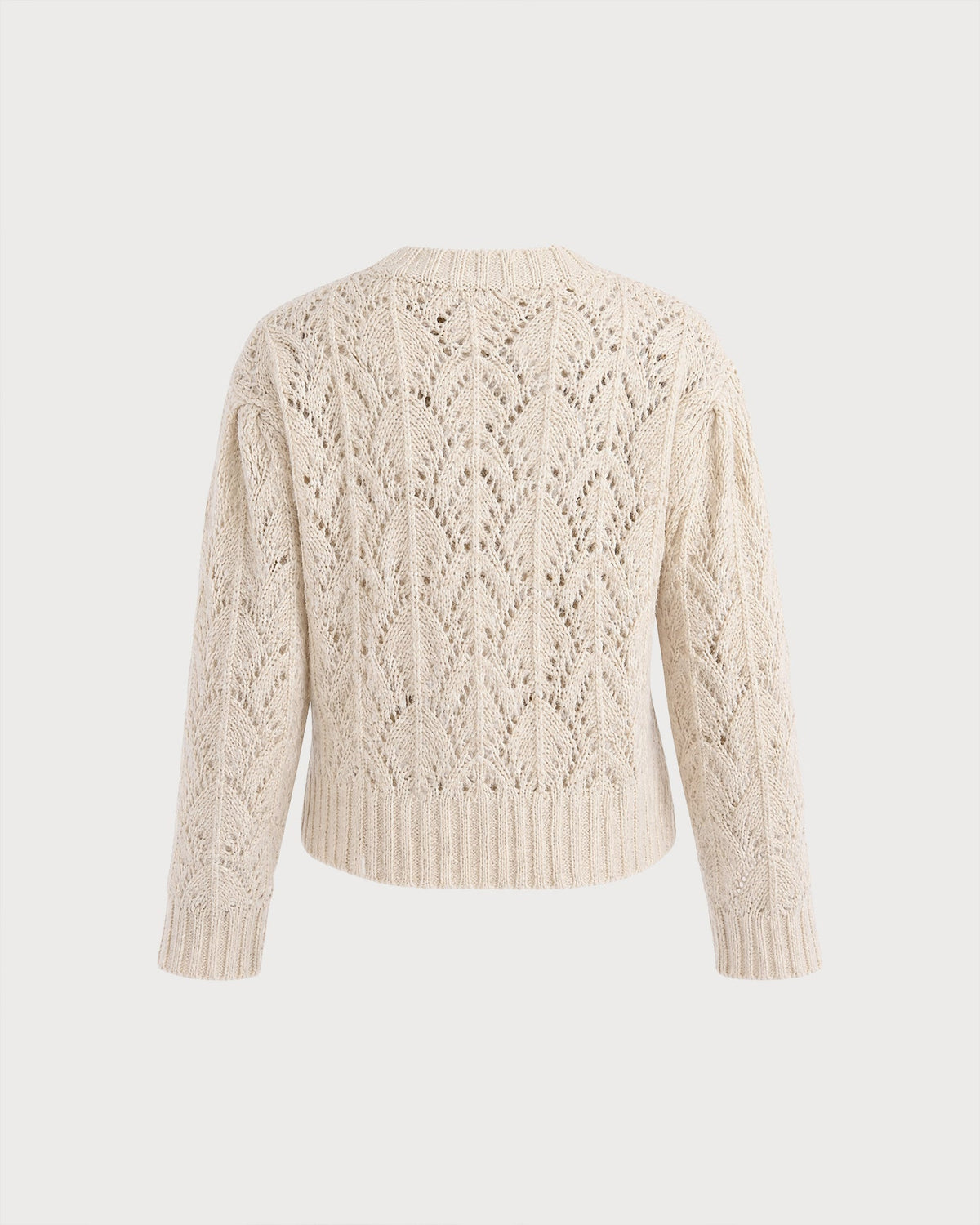 Cassiveil - Textured Knit Sweater Casual Cold Weather Wear — view 5 of 6