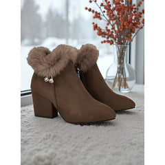 Celandra - Pointed Toe Ankle Boots Office To Weekend Wear