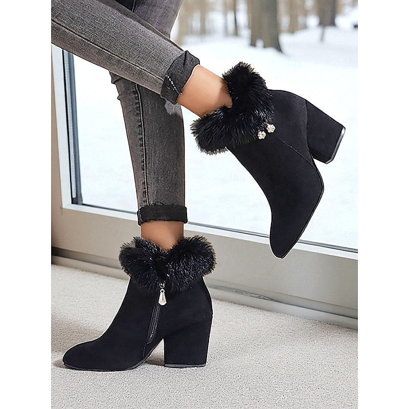 Celandra - Pointed Toe Ankle Boots Office To Weekend Wear — view 10 of 10