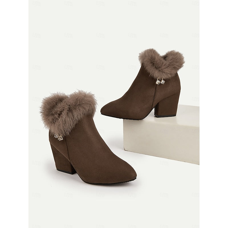 Celandra - Pointed Toe Ankle Boots Office To Weekend Wear — view 9 of 10