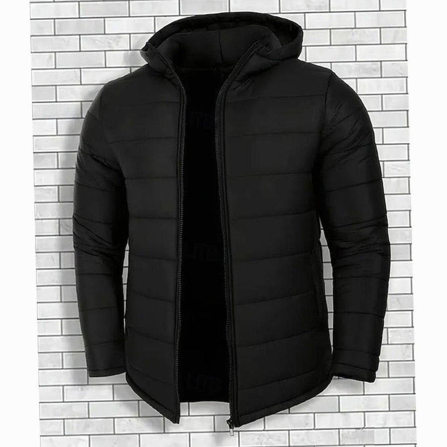 Coalhaven - Hooded Quilted Puffer Jacket Cold Weather Wear — view 2 of 5