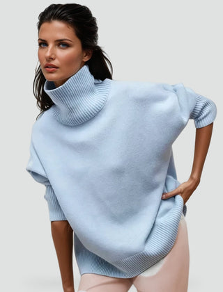 Colvane - Turtleneck Sweater Cooler Day Layering
