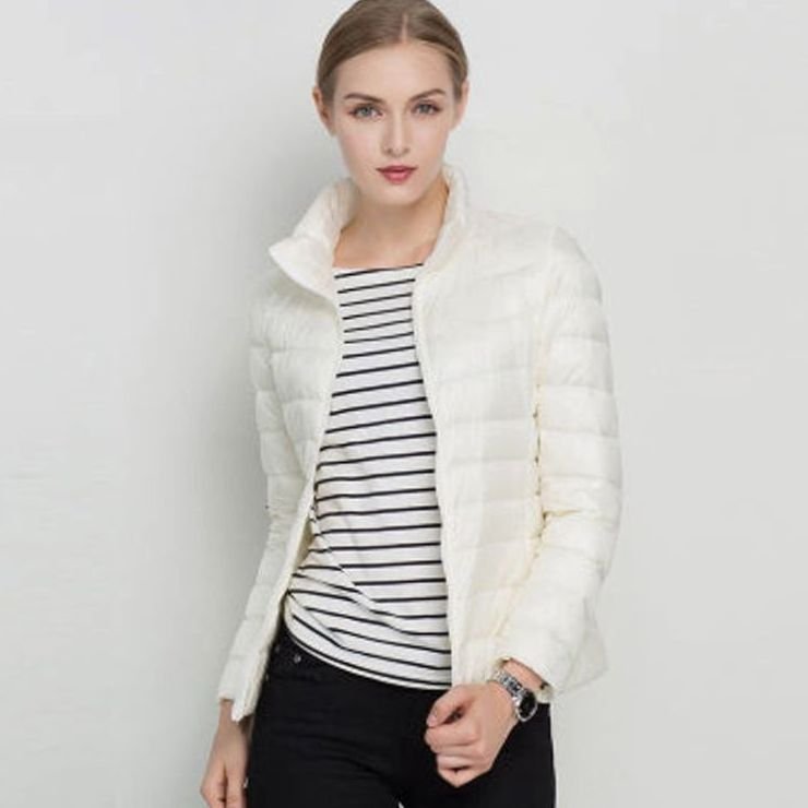 Corrienne - Padded Quilted Coat Cold Weather Layering — view 3 of 8