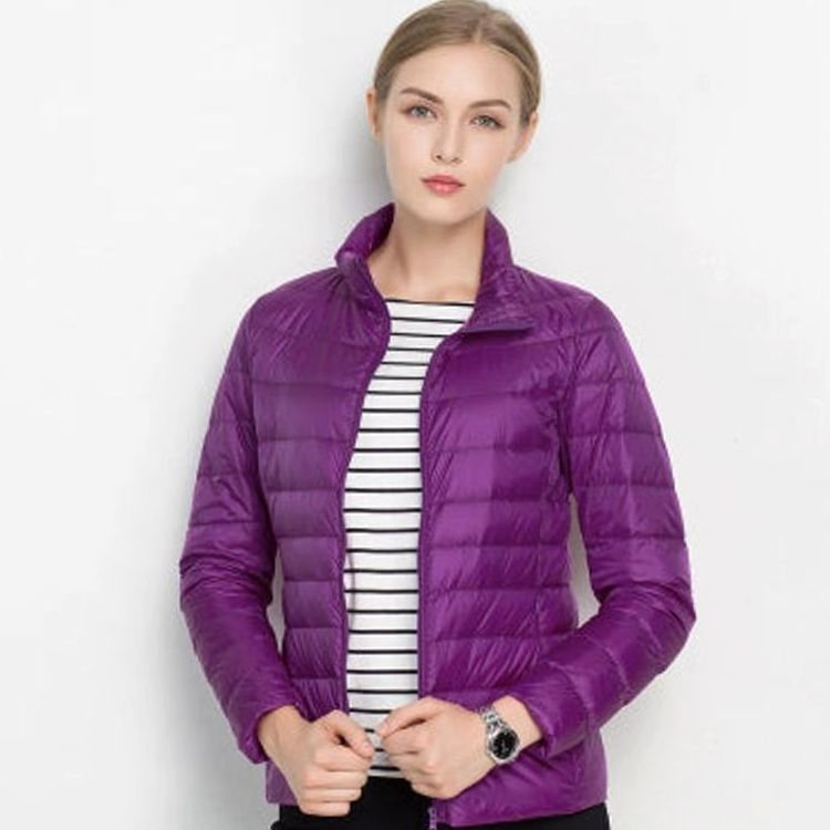 Corrienne - Padded Quilted Coat Cold Weather Layering — view 6 of 8