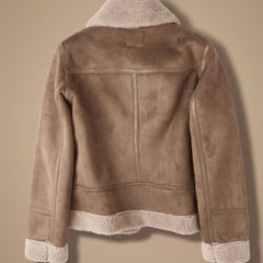 Corvine - Belted Aviator Jacket Cold Weather Layering — view 4 of 10