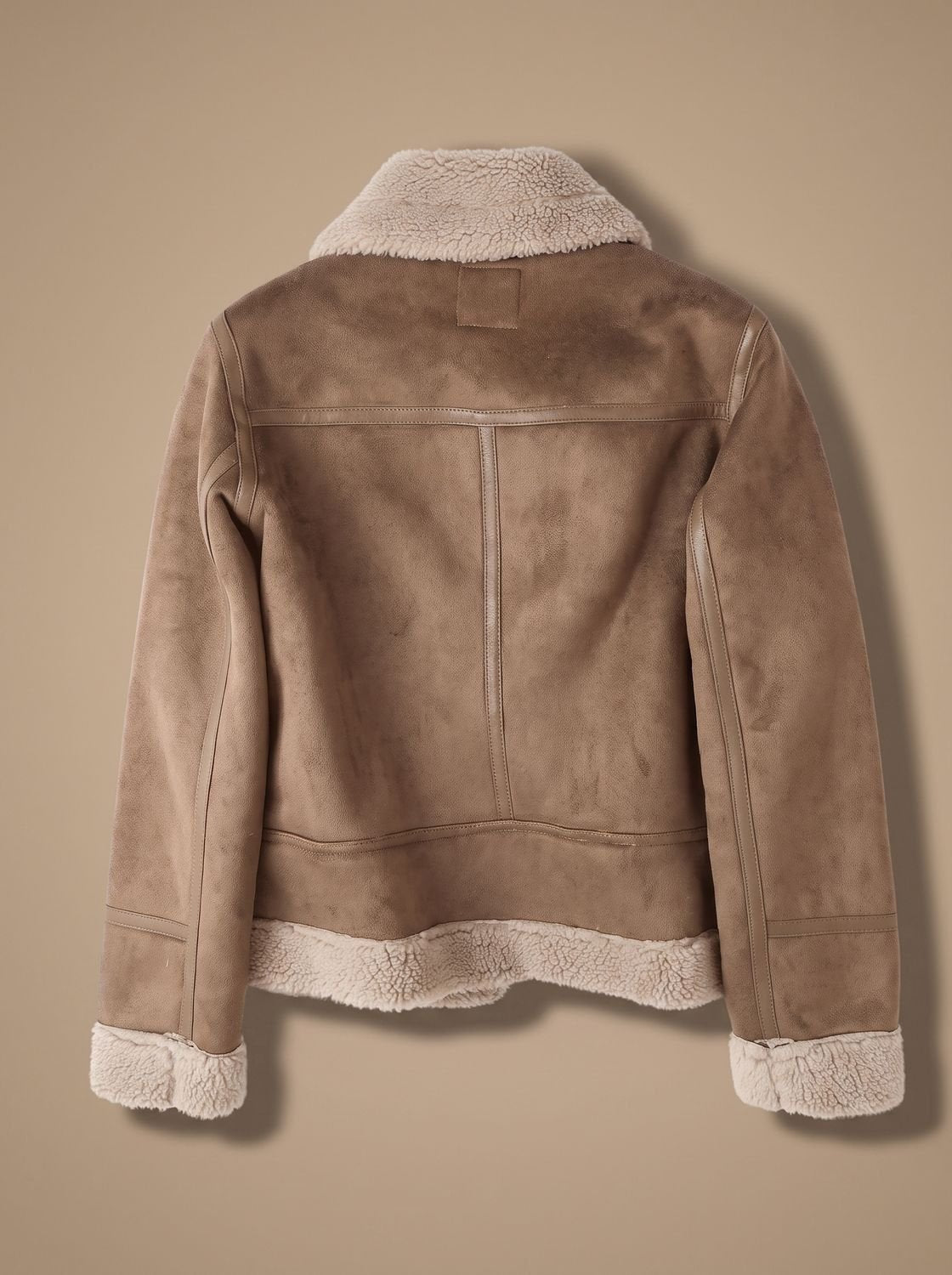 Corvine - Belted Aviator Jacket Cold Weather Layering — view 4 of 10