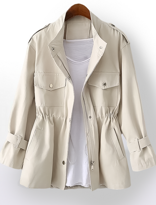 Verentina - Tailored Trench Coat Office And Weekend Wear