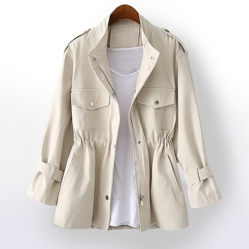 Verentina - Tailored Trench Coat Office And Weekend Wear