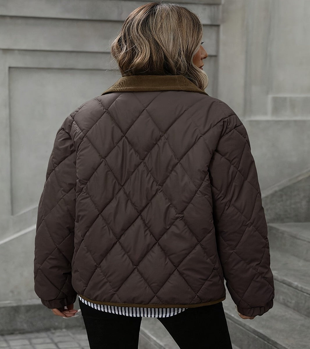 Duvelle - Quilted Puffer Jacket Cold Weather Layering — view 2 of 10