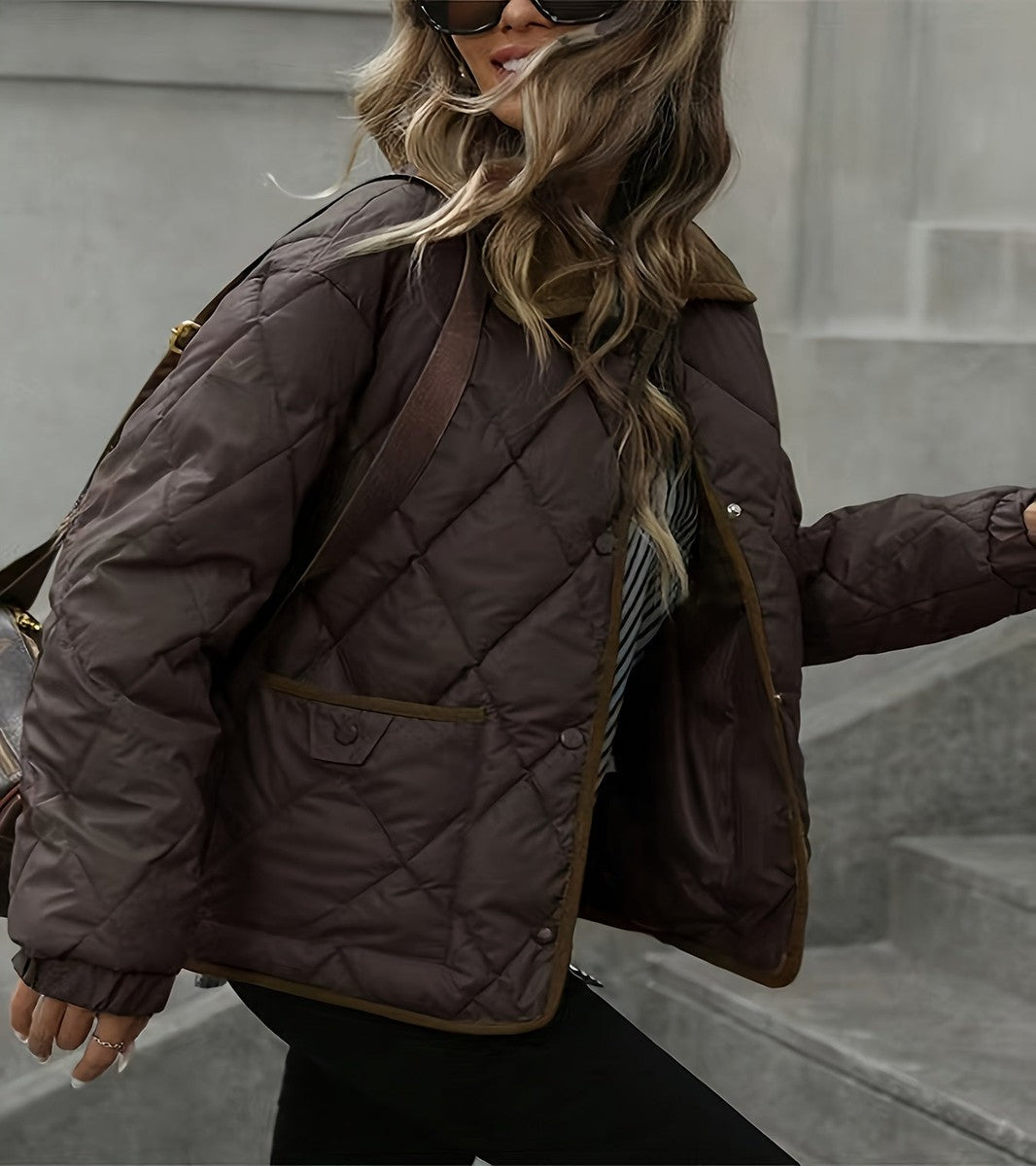 Duvelle - Quilted Puffer Jacket Cold Weather Layering — view 4 of 10