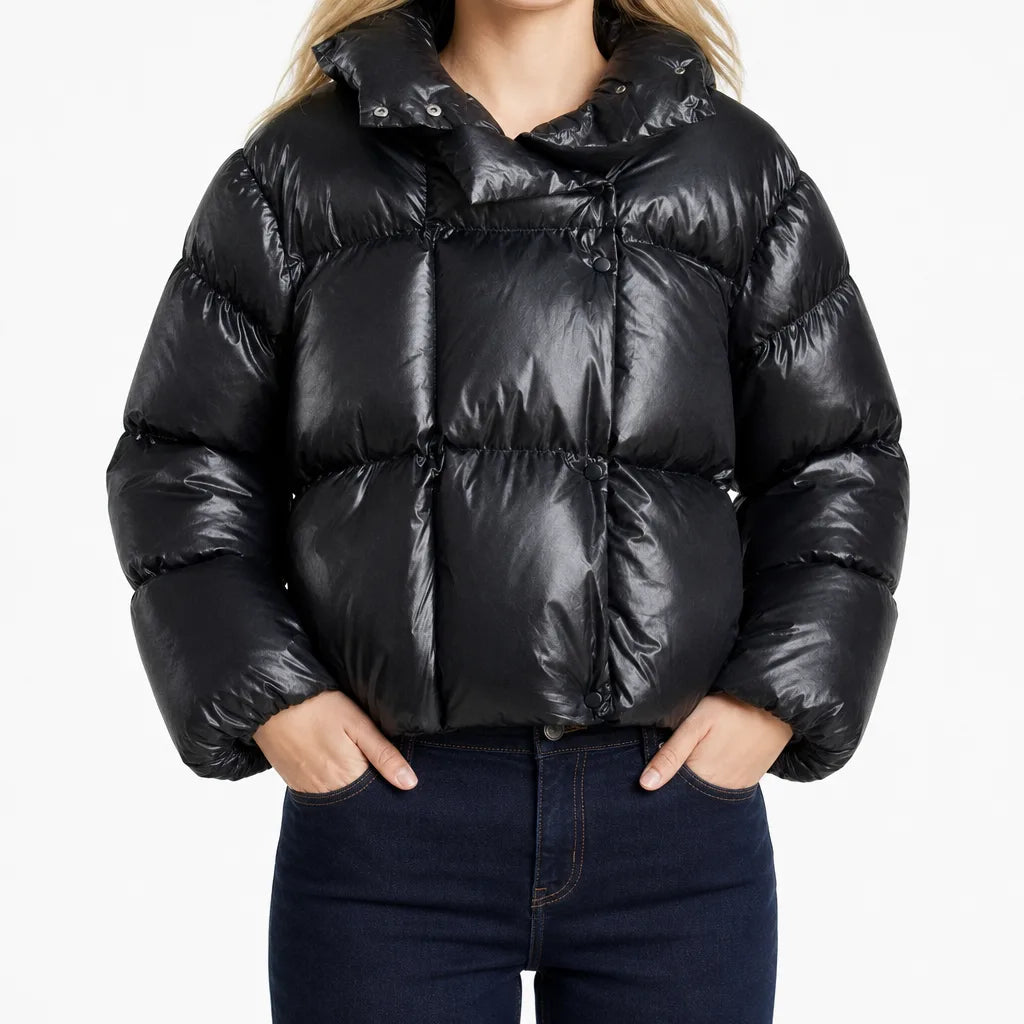 Duvenna - Quilted Hooded Puffer Jacket Winter Commuting