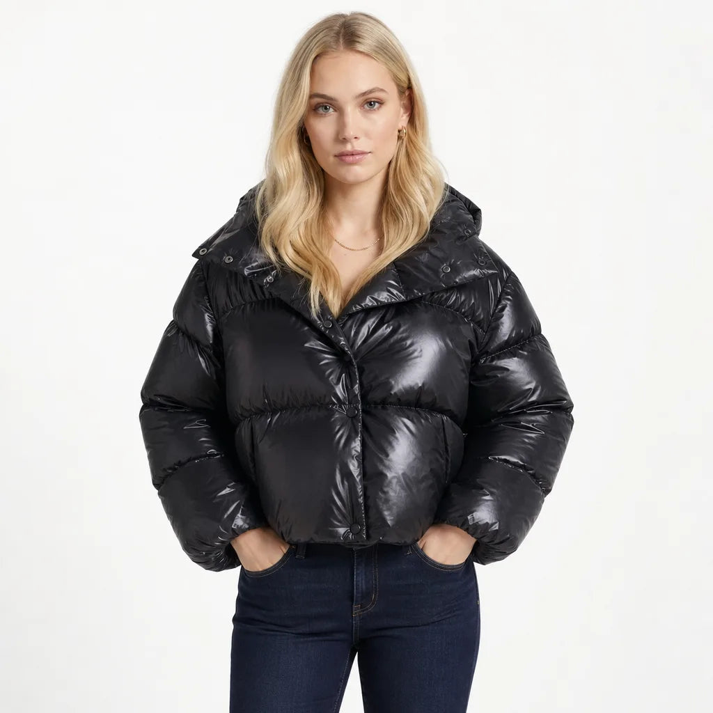 Duvenna - Quilted Hooded Puffer Jacket Winter Commuting — view 3 of 5