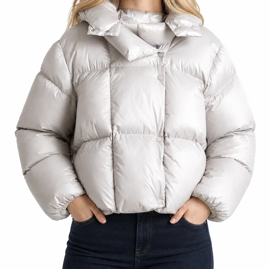 Duvenna - Quilted Hooded Puffer Jacket Winter Commuting — view 4 of 5
