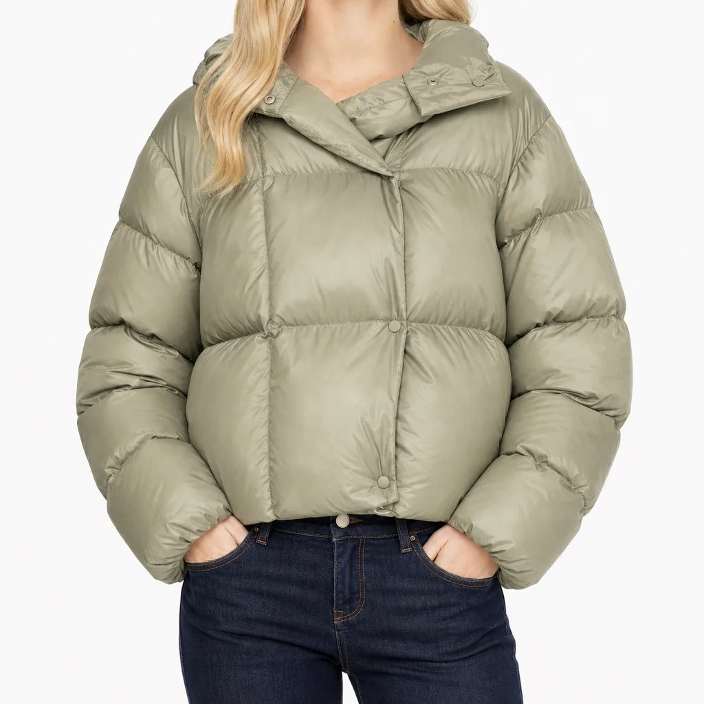 Duvenna - Quilted Hooded Puffer Jacket Winter Commuting — view 5 of 5