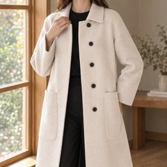 Duvienne - Winter Wool Coat Cold Weather Commuting — view 5 of 5