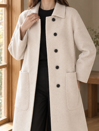 Duvienne - Winter Wool Coat Cold Weather Commuting — view 5 of 5
