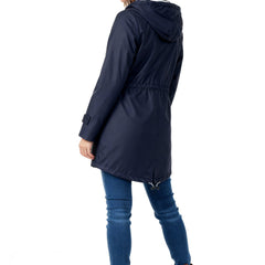 Rivella - Hooded Drawstring Rain Jacket Spring Showers Wear — view 3 of 10