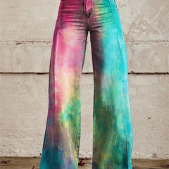 Sereva - High Waisted Wide Leg Trousers Everyday Wear — view 2 of 2