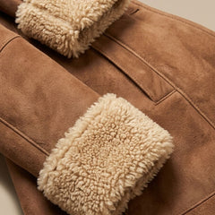 Faurelle - Shearling Lined Faux Fur Coat Cold Weather Commuting — view 6 of 6