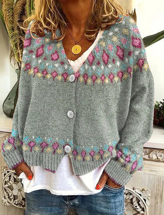 Fenlow - Button Front Knit Cardigan Everyday Layering — view 3 of 4